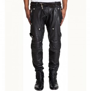 Fashion Leather Pant Men