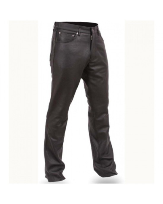 Fashion Leather Pant Men