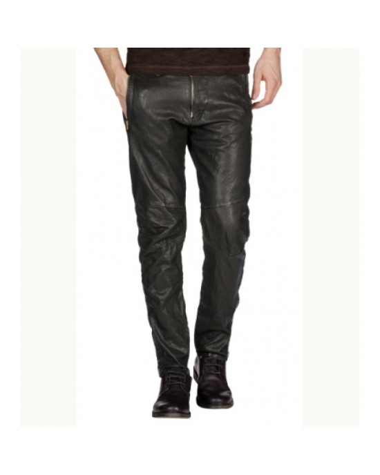 Fashion Leather Pant Men