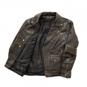 Men's Motorcycle Leather Jacket