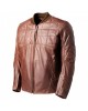 Hemlock Brown Leather Jacket