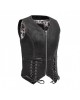 Love Lace - Women's Motorcycle Leather Vest