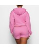 COTTON FLEECE ZIP UP HOODIE COTTON FLEECE ZIP UP HOODIE