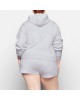 COTTON FLEECE ZIP UP HOODIE