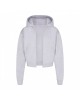 COTTON FLEECE ZIP UP HOODIE