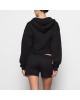 COTTON FLEECE ZIP UP HOODIE