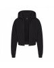 COTTON FLEECE ZIP UP HOODIE