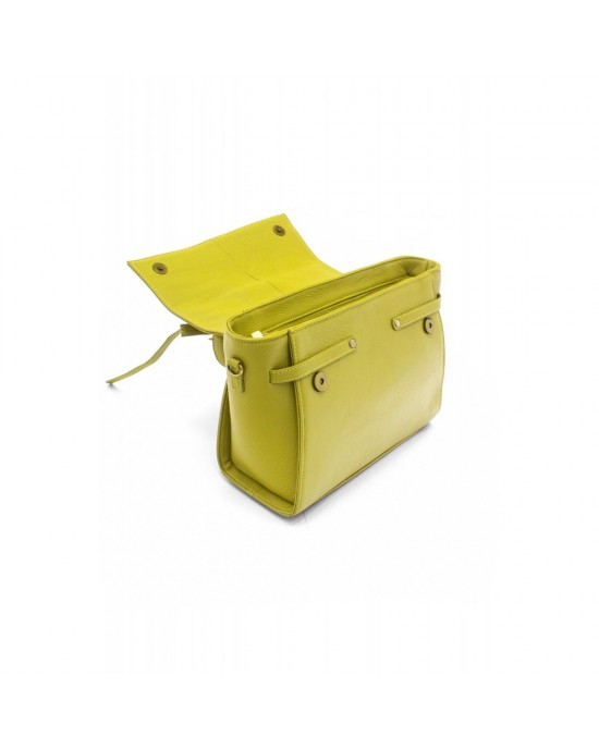 Women's Handbag // Lemon Yellow