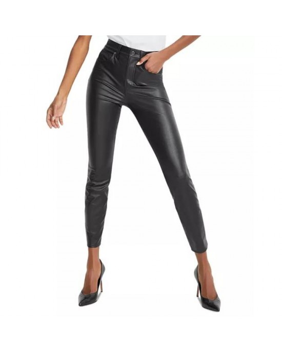 High Rise Skinny Jeans in Black