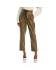 Leather Paperbag-Waist Pants - 100% Exclusive