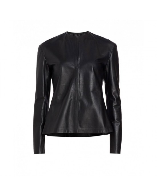 buffalo black Leather Jacket