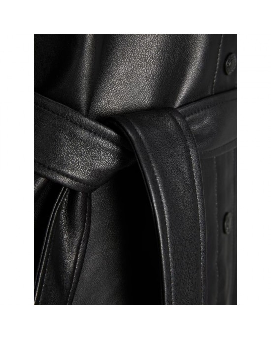 women black leather jacket/shirt