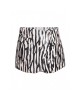  Zebra-Print Faux Leather Miniskirt | Wild & Edgy Fashion