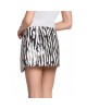  Zebra-Print Faux Leather Miniskirt | Wild & Edgy Fashion