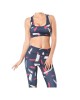 Women Color Print Yoga Set